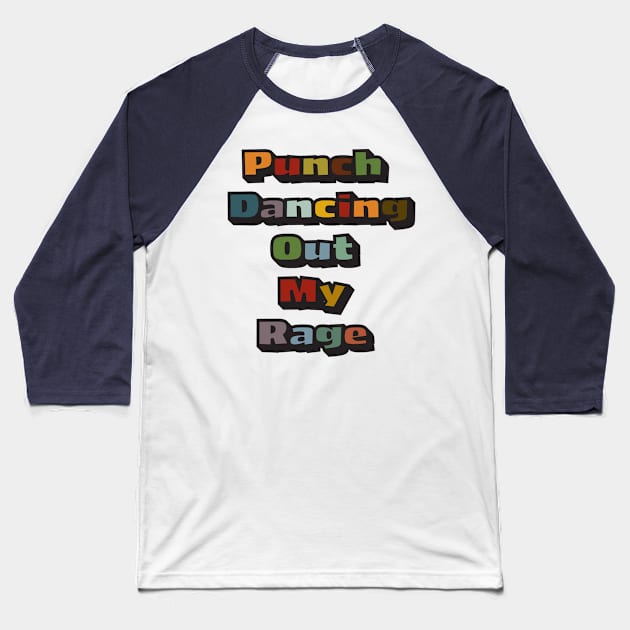 Punch Dancing Baseball T-Shirt by VultureVomitInc